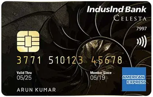 IndusInd Celesta Credit Card