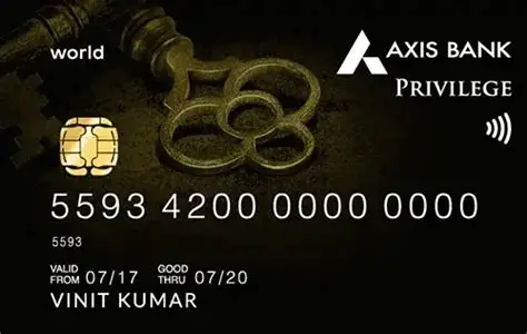 Axis Privilege Credit Card